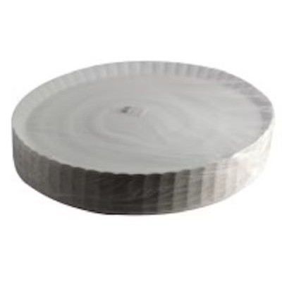 Disposable plate - pizza tray, paper, D33 cm, 100 pcs